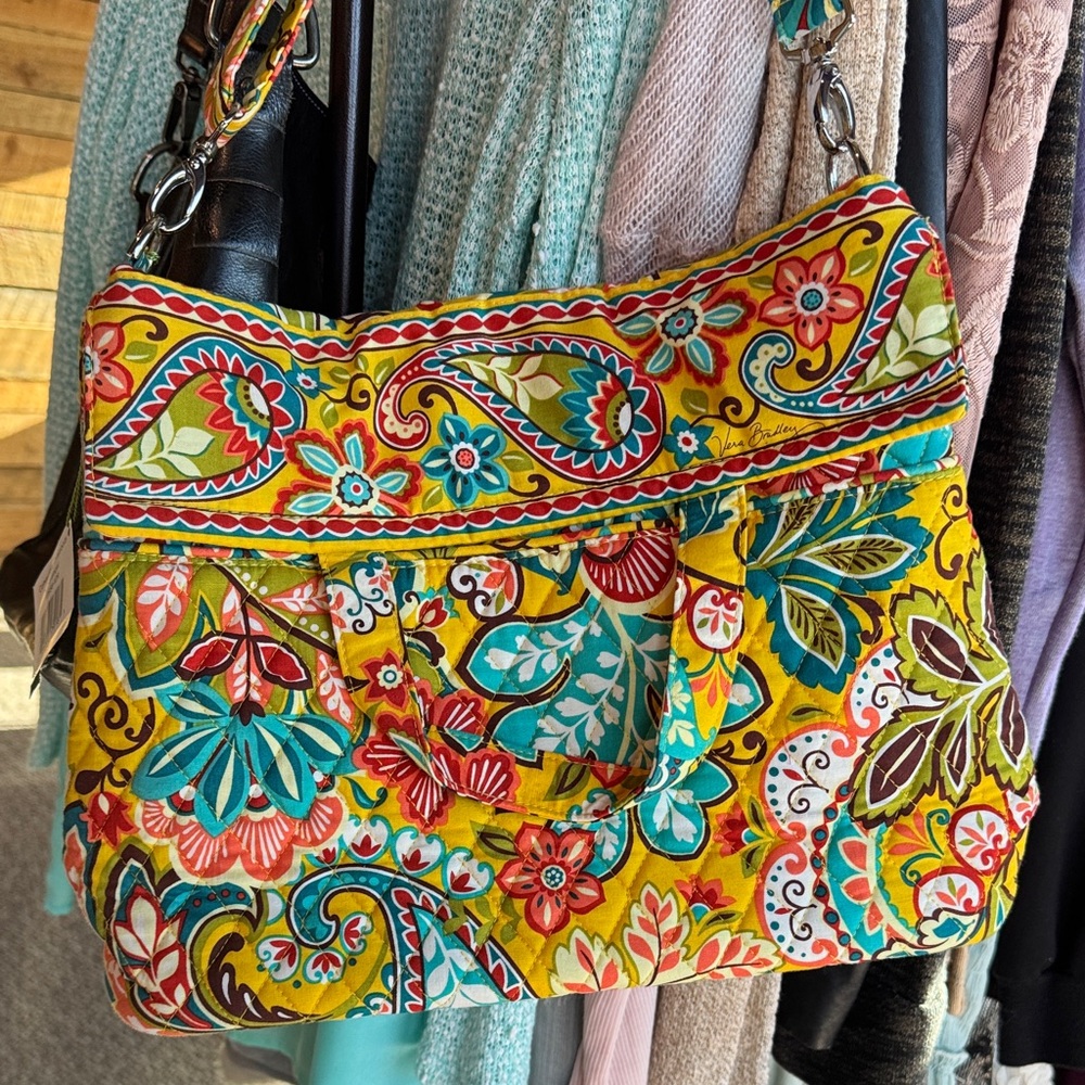 Vera Bradley Convertible Crossbody in Provencal NWT - Picture 1 of 8
